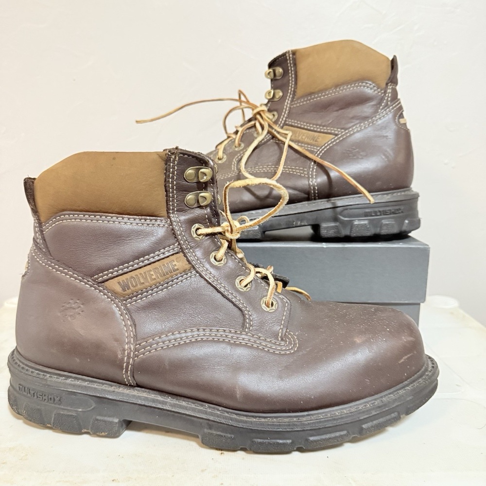 wolverine‎ boots 04431 multishox size 8.5  Work Boots